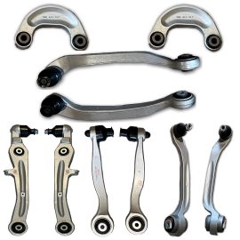 For Bentley Gt Gtc Flying Spur Upper Lower Suspension Control Arms Sway Bar Kit OEM:3W0407510, 3W0407509, 3W0407505, 3W0407506, 3W0407151E, 3W0407693, 3W0407694, 3W0411317C, 3W0411317B